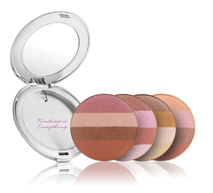 Quad Bronzer In Silver Refillable Compact